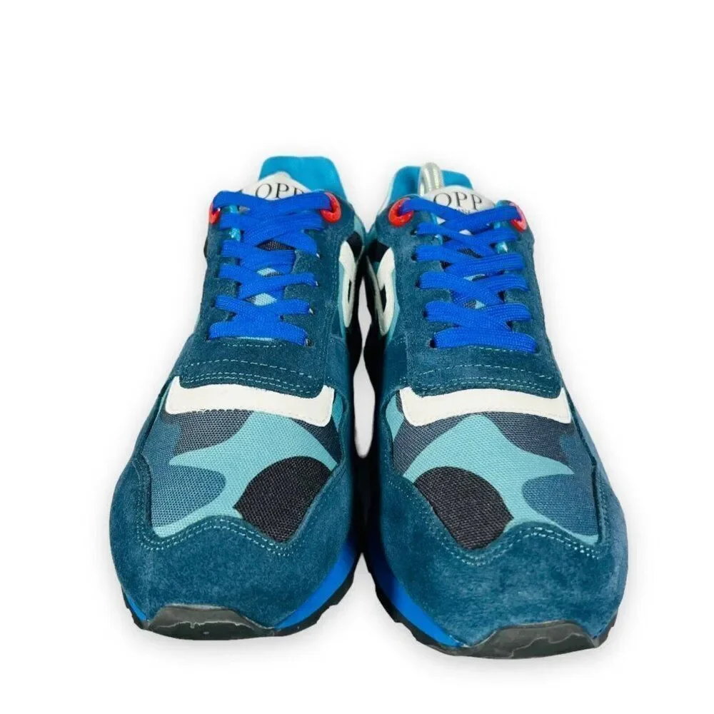 OPP France Lace-up Paint Sneakers 